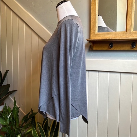 Lululemon Sweetest Day Long Sleeve *Tencel Heathered Titanium - Picture 7 of 15